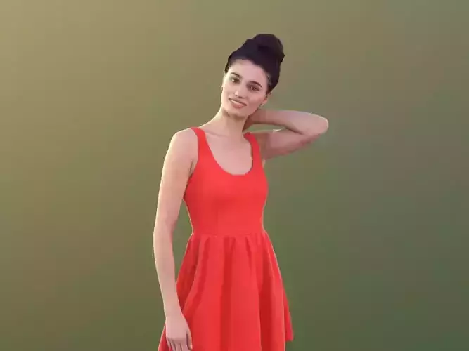 Myriam 10268 - Posing Party Girl