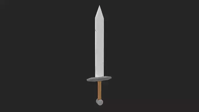 Sword Hand Painted Game Asset