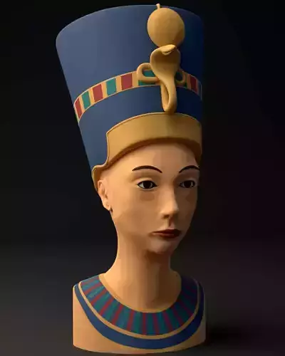 Nefertiti egyptian queen bust