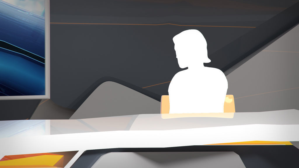 Virtual Broadcast Studio 13 3D model_9