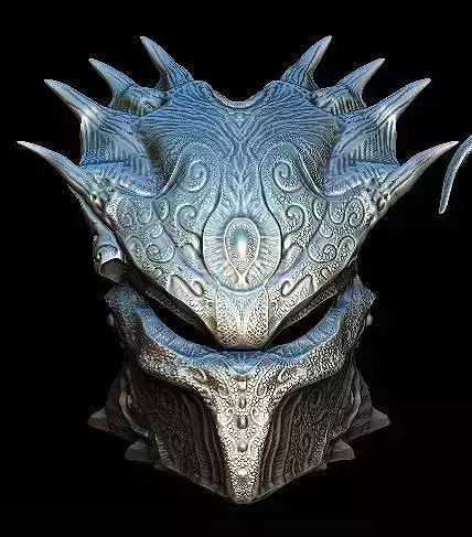 Valkyrie predator bio mask 3D model