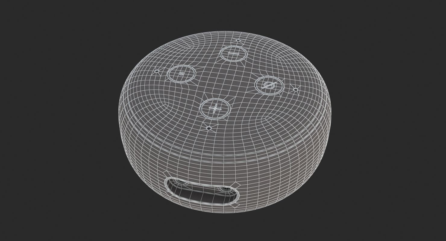 Amazon Echo Dot 3rd 2018 3D model_10