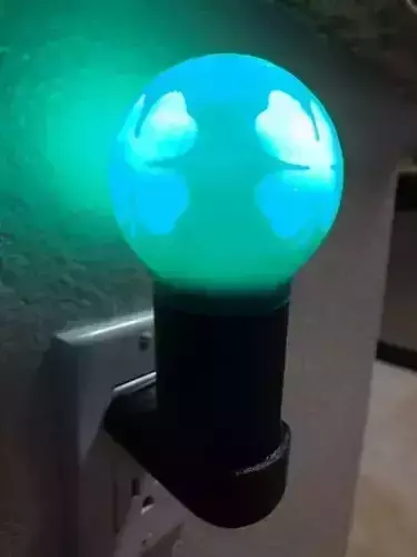 Shamrock Night Light 3D print model
