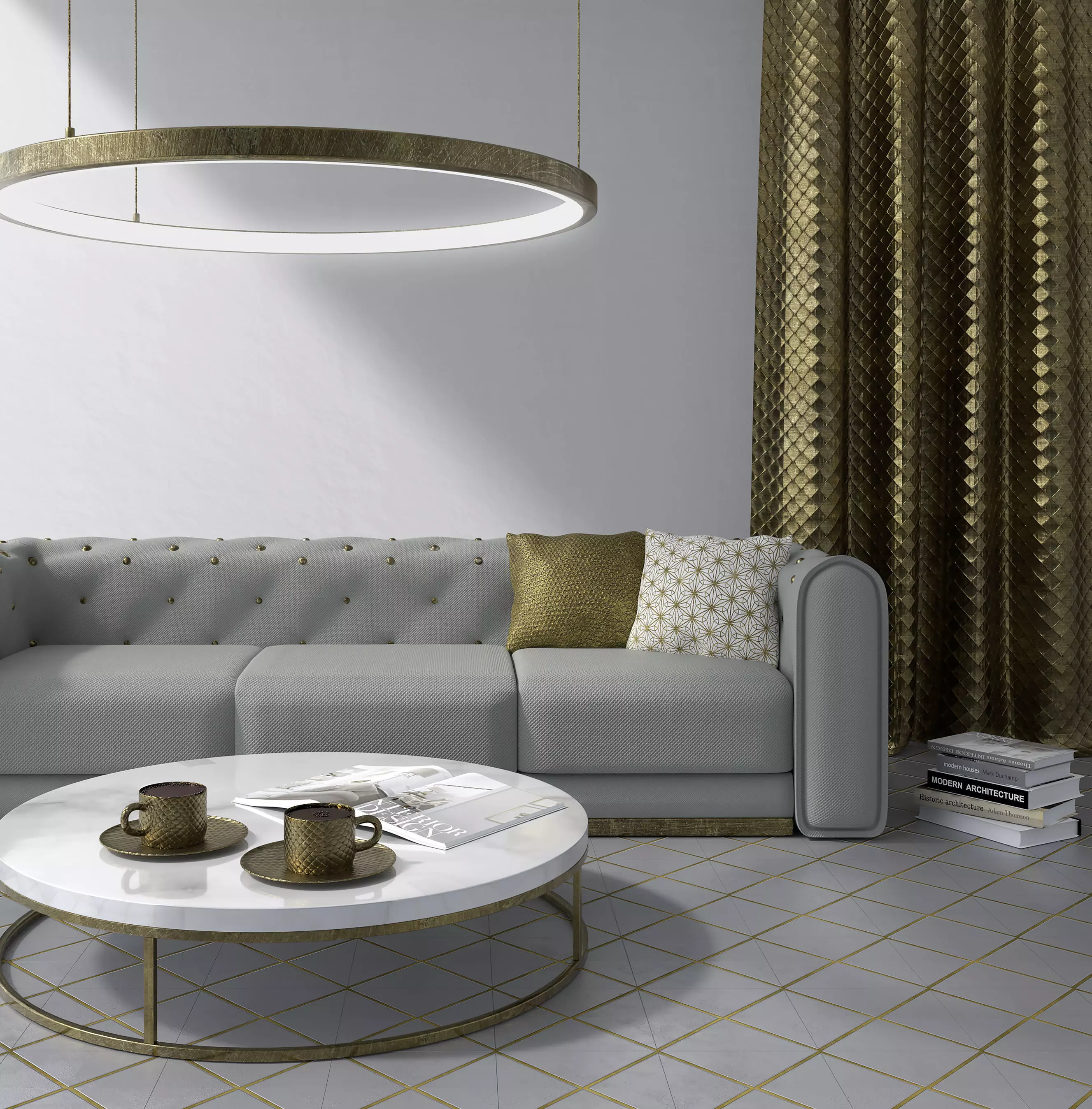 Living room 3D model_0