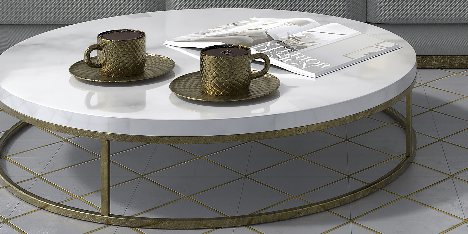 Living room 3D model_4