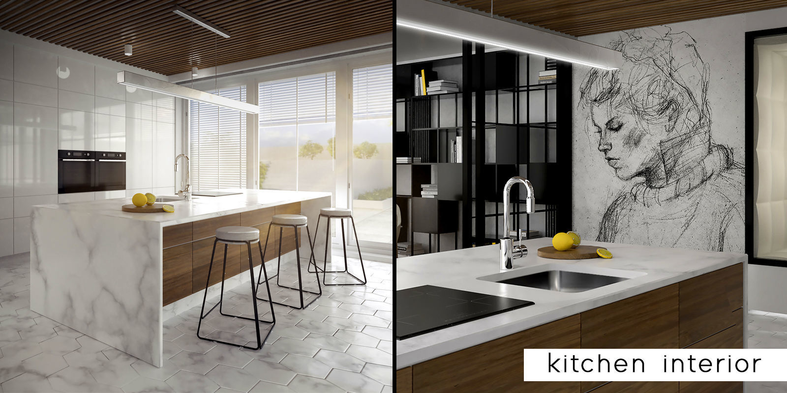 kitchen furniture 3D model_8