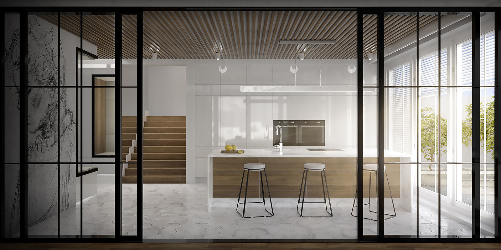 kitchen furniture 3D model_6