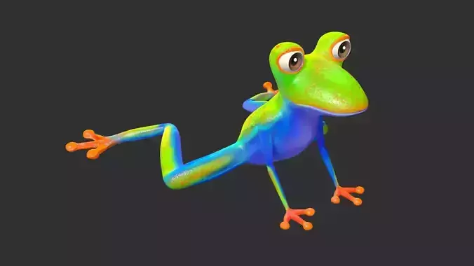 Art Poison Frog
