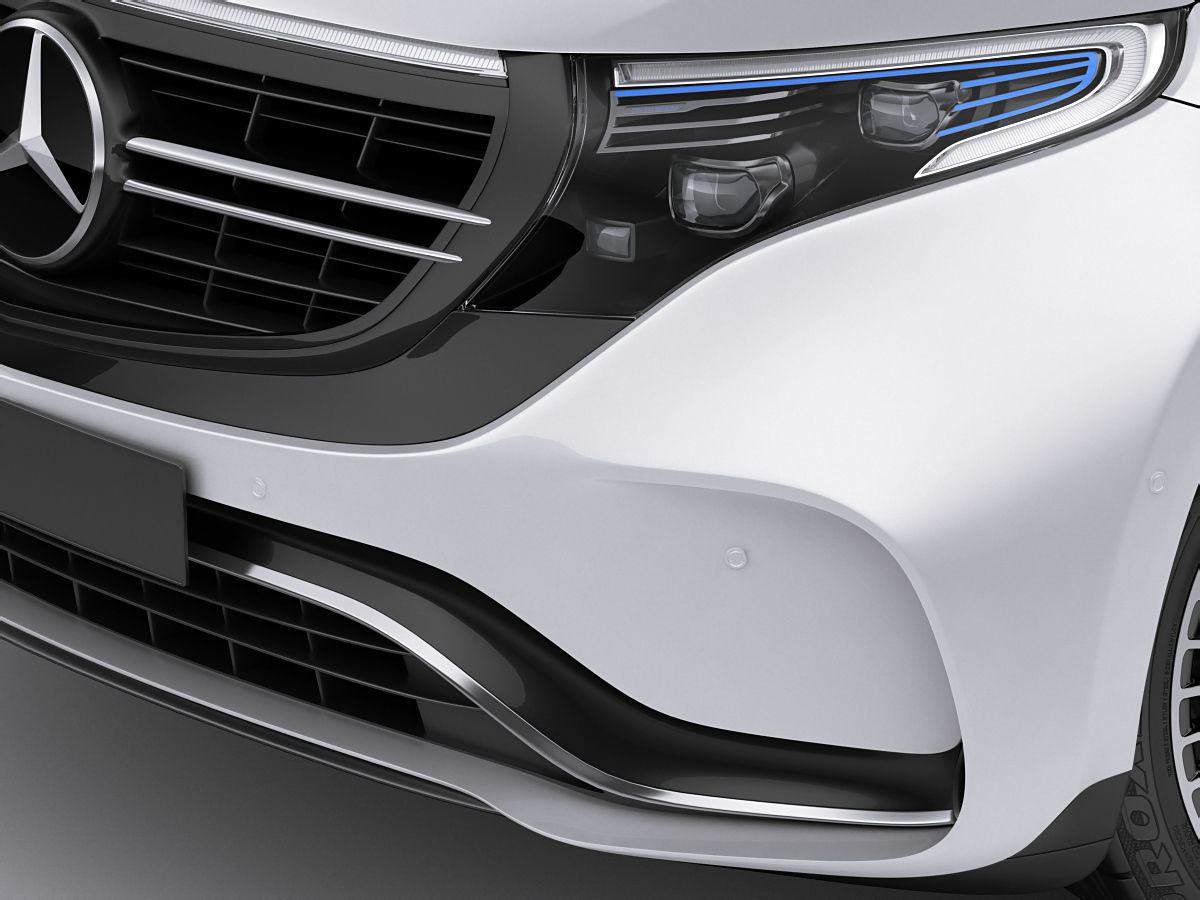 Mercedes EQC 3D model_3