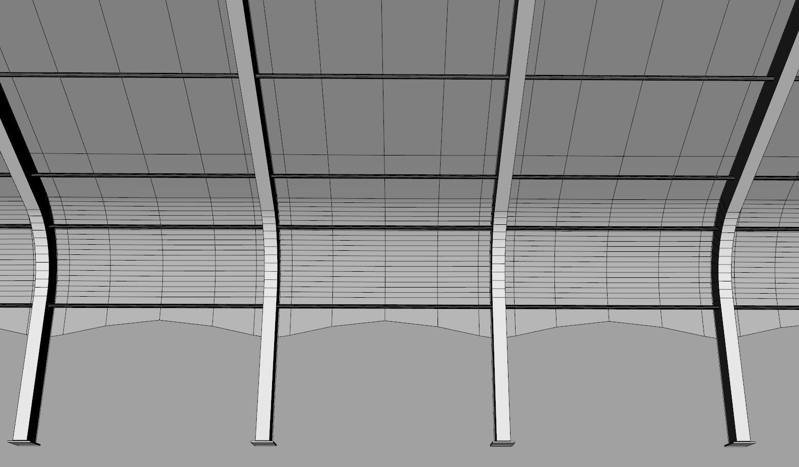 Clearspan Tent 3D model_8