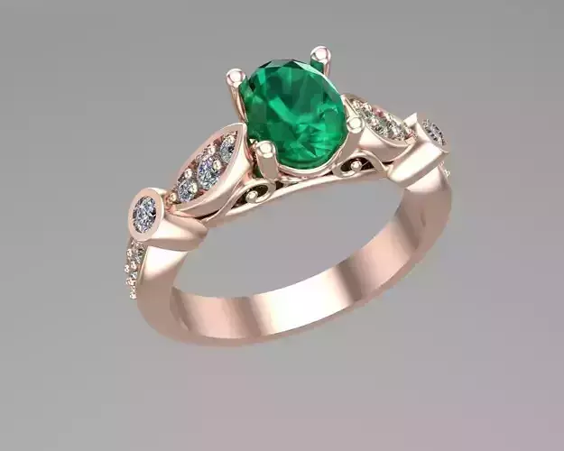 Diamond gold rings NN153