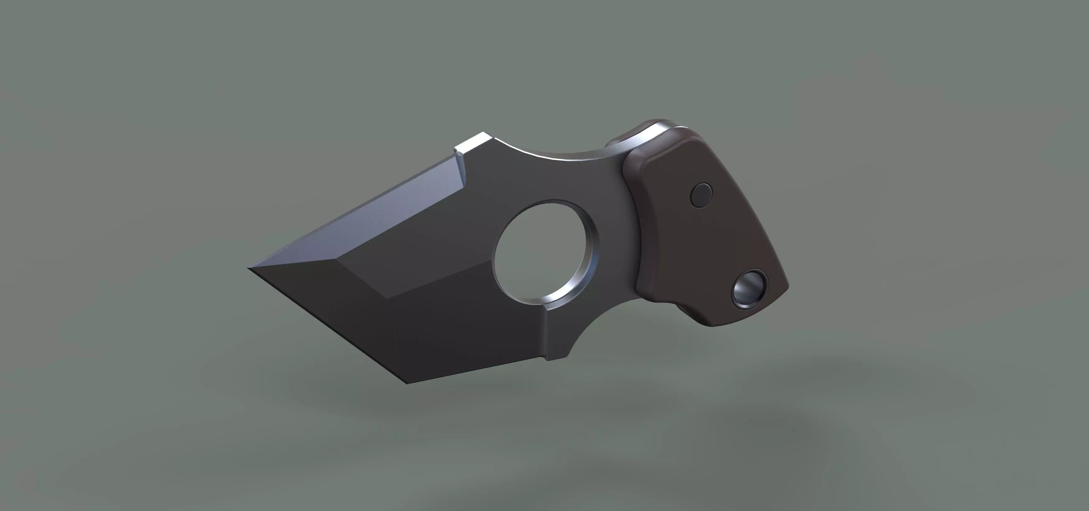 Push dagger 4 3D model_0