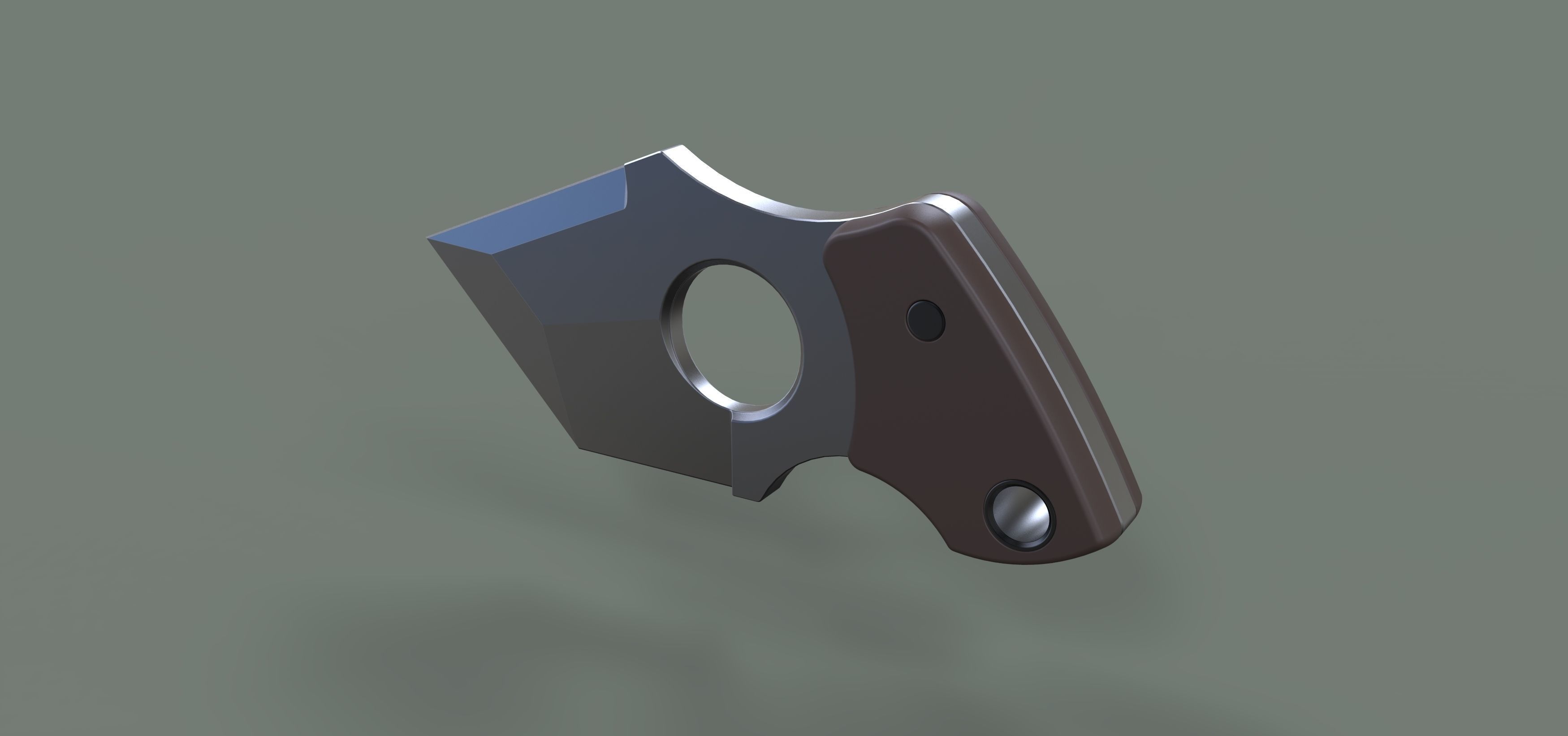 Push dagger 4 3D model_8