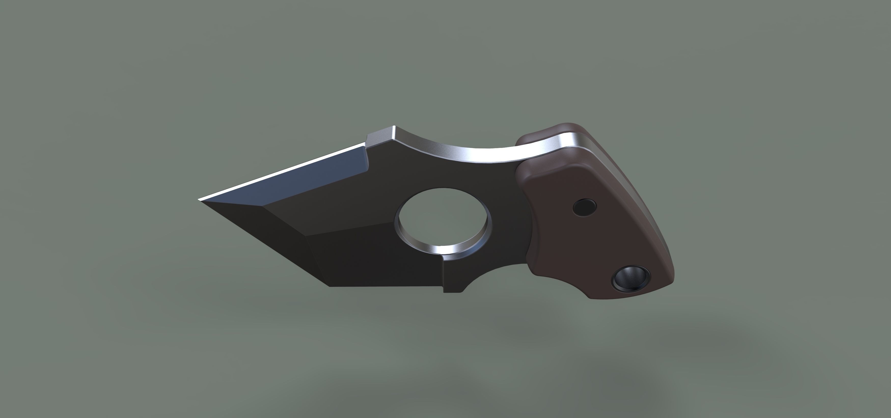 Push dagger 4 3D model_6