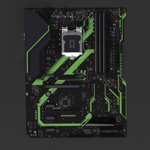 Motherboard  3D model