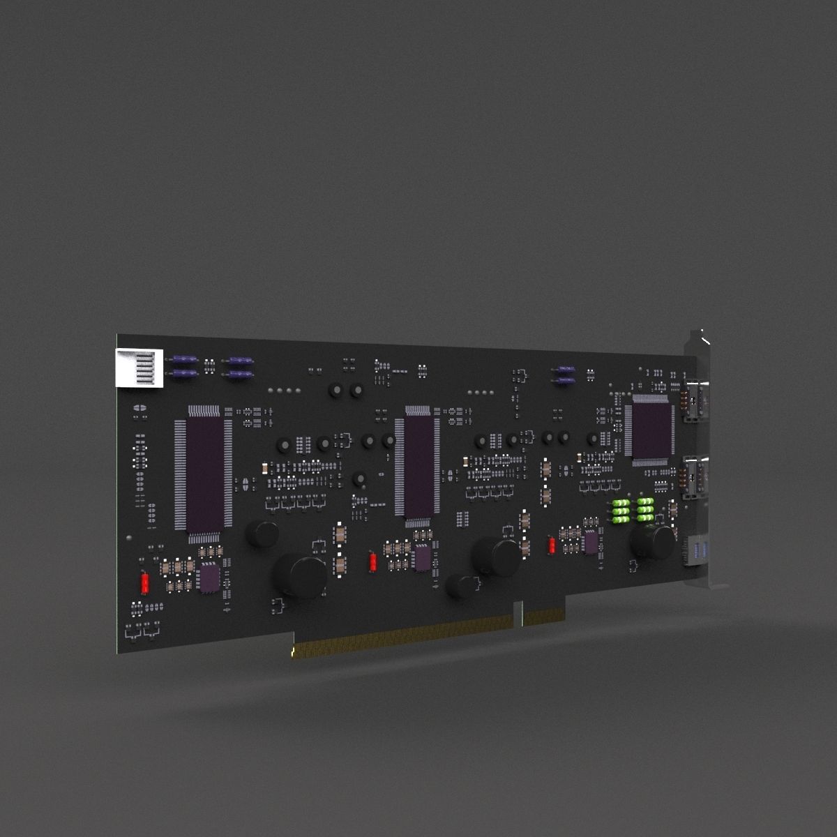 Video card 3D model_3