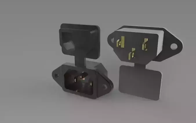 Power Socket Free 3D model