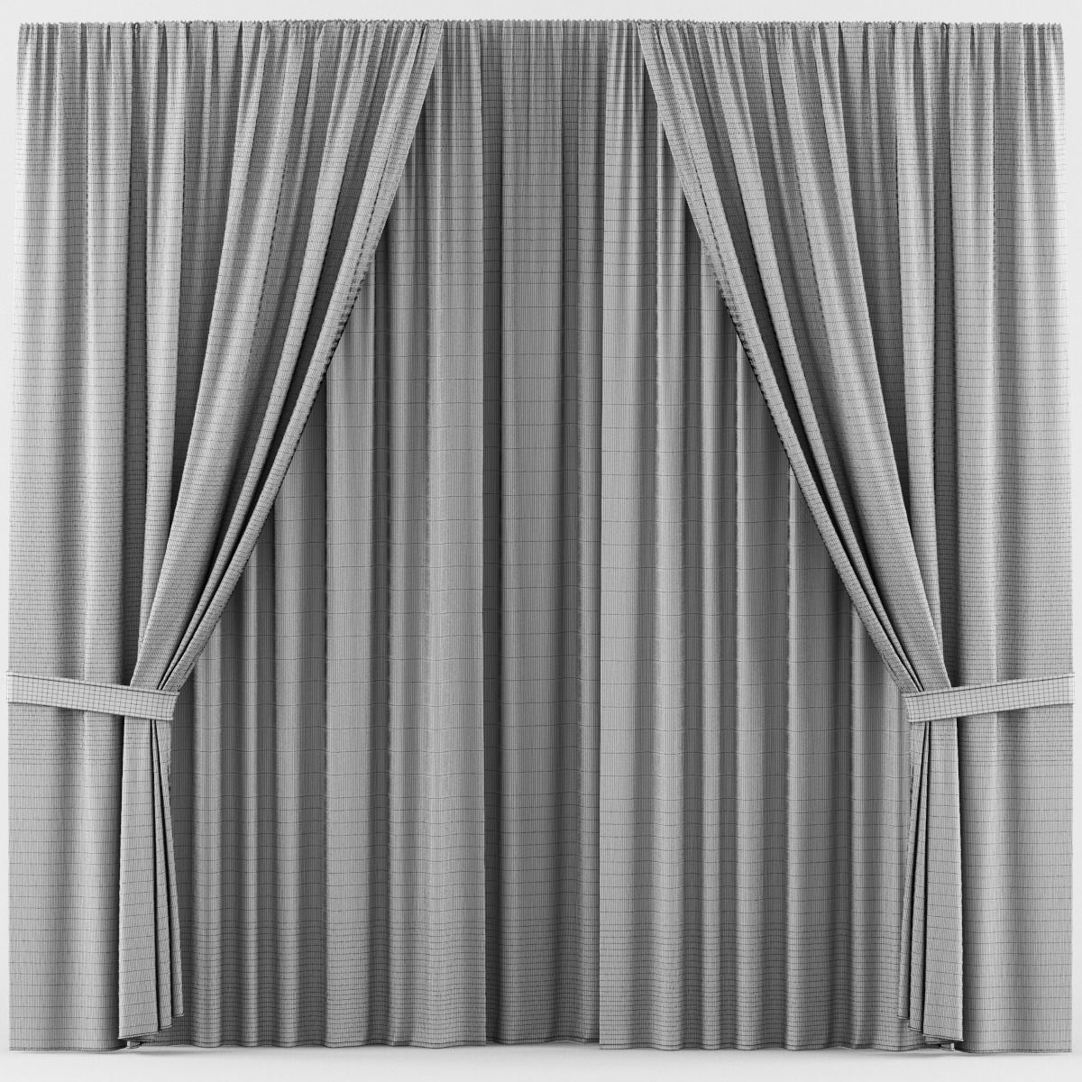 Curtains 33  3D model_2
