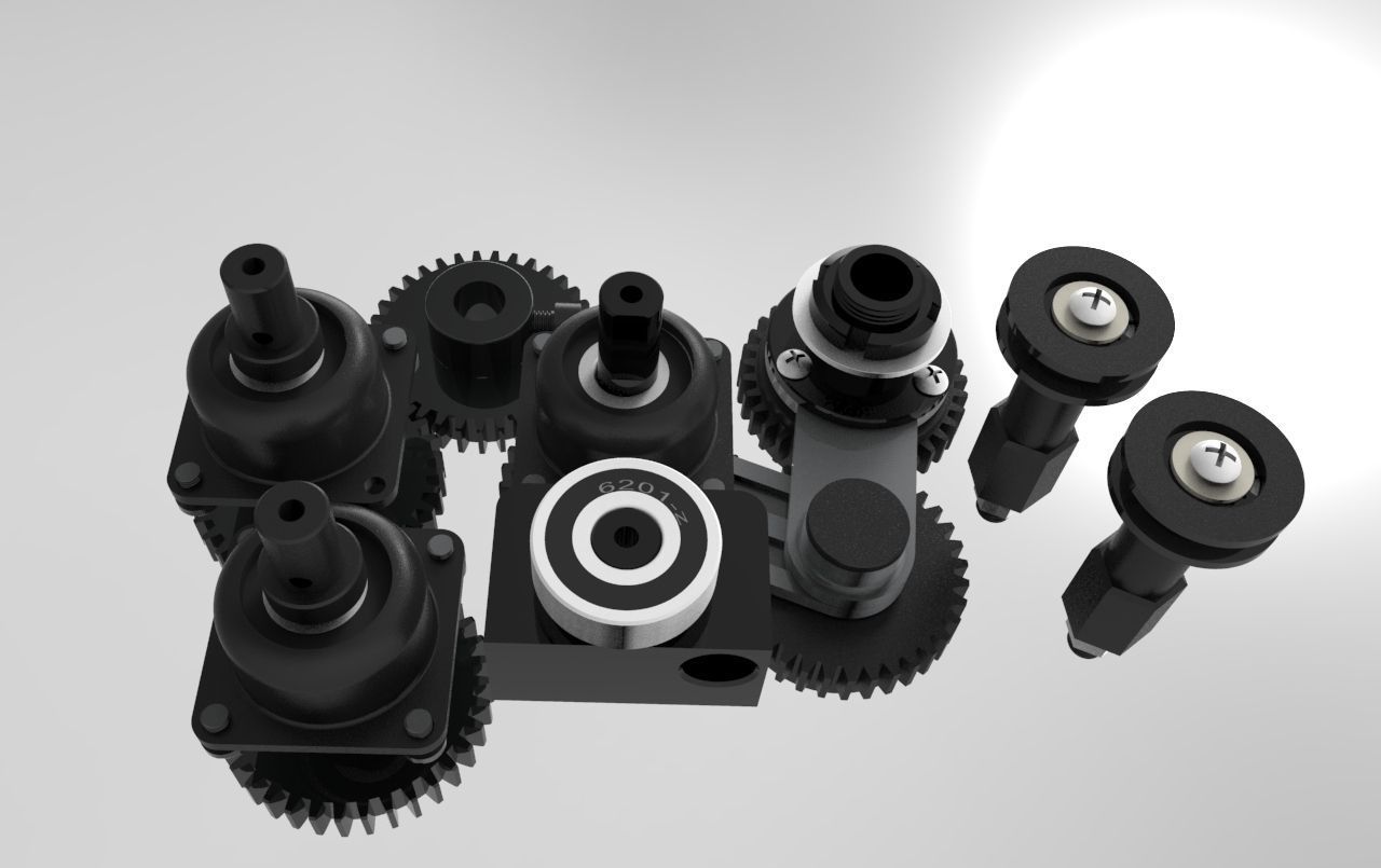 Gear project  Free 3D model_4