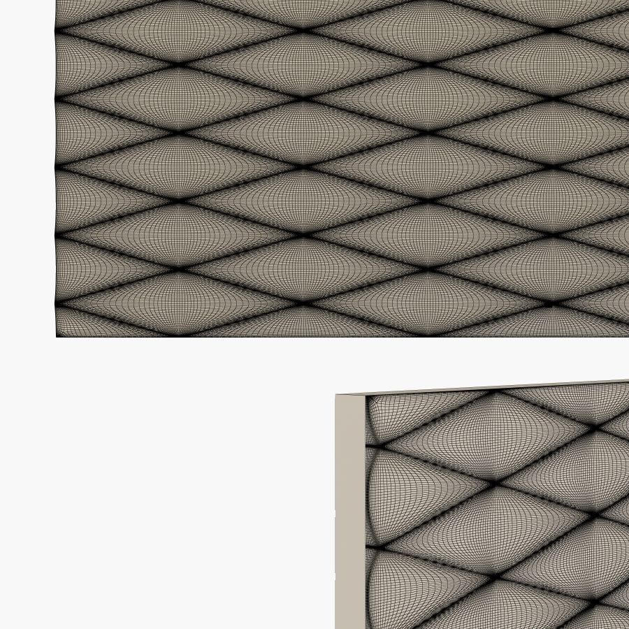 Wall 3D panel 3D print model_1