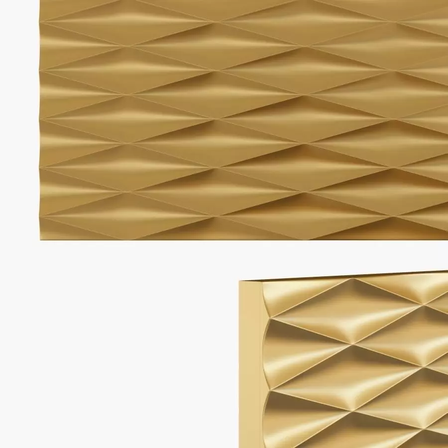 Wall 3D panel 3D print model_0