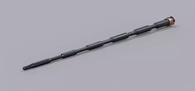 Wand of Dumbledore from movie Fantastic beasts II 3D model