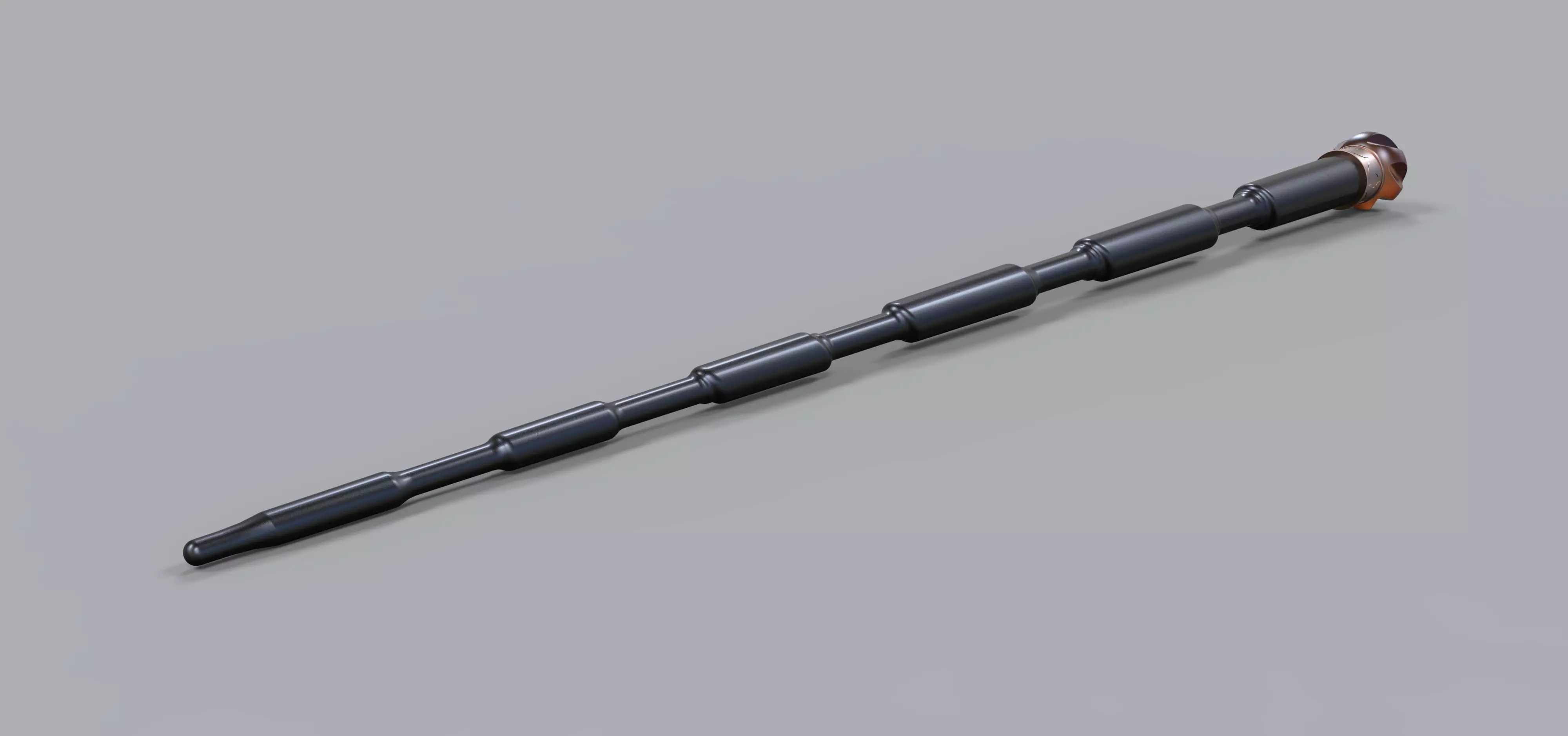 Wand of Dumbledore from movie Fantastic beasts II 3D model_0