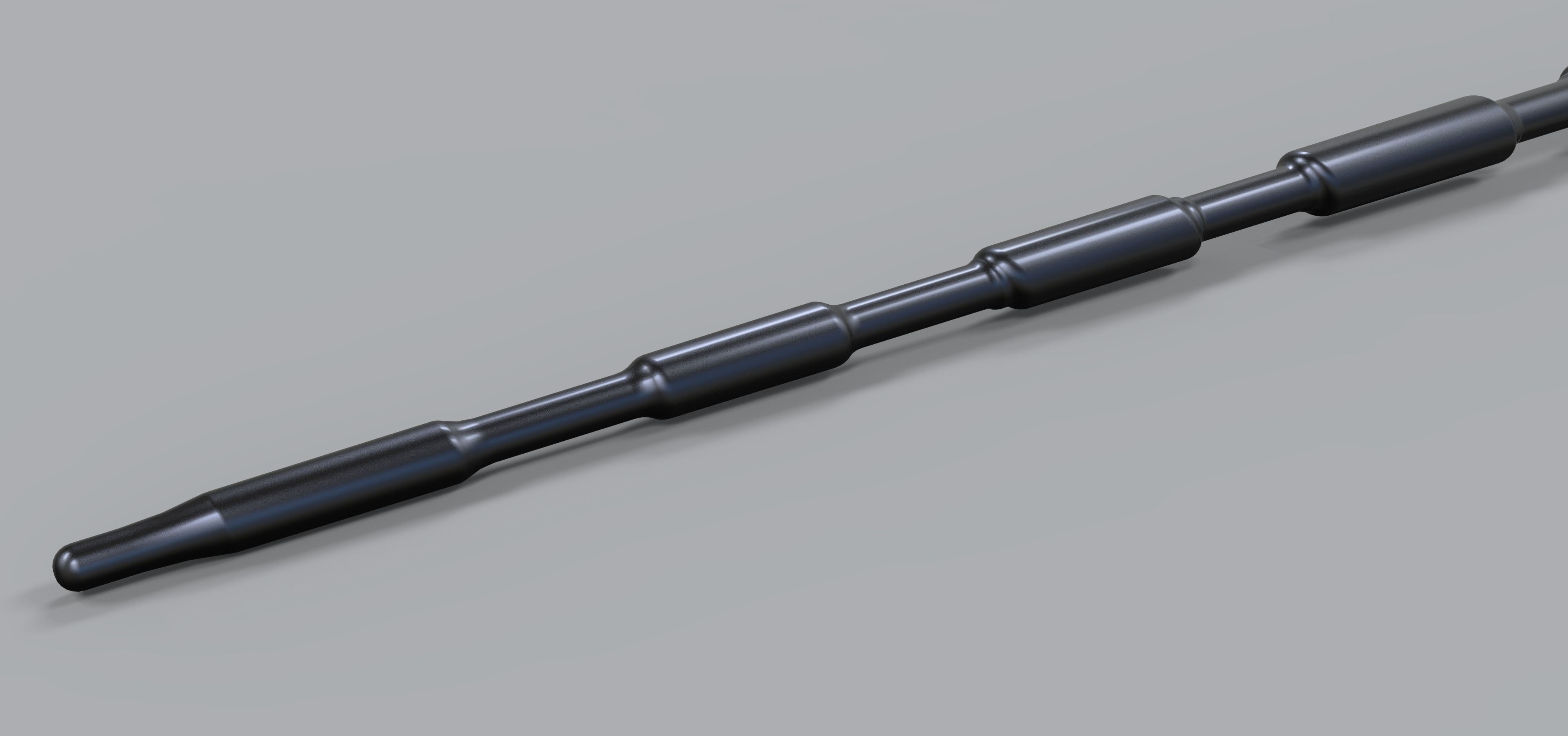 Wand of Dumbledore from movie Fantastic beasts II 3D model_7