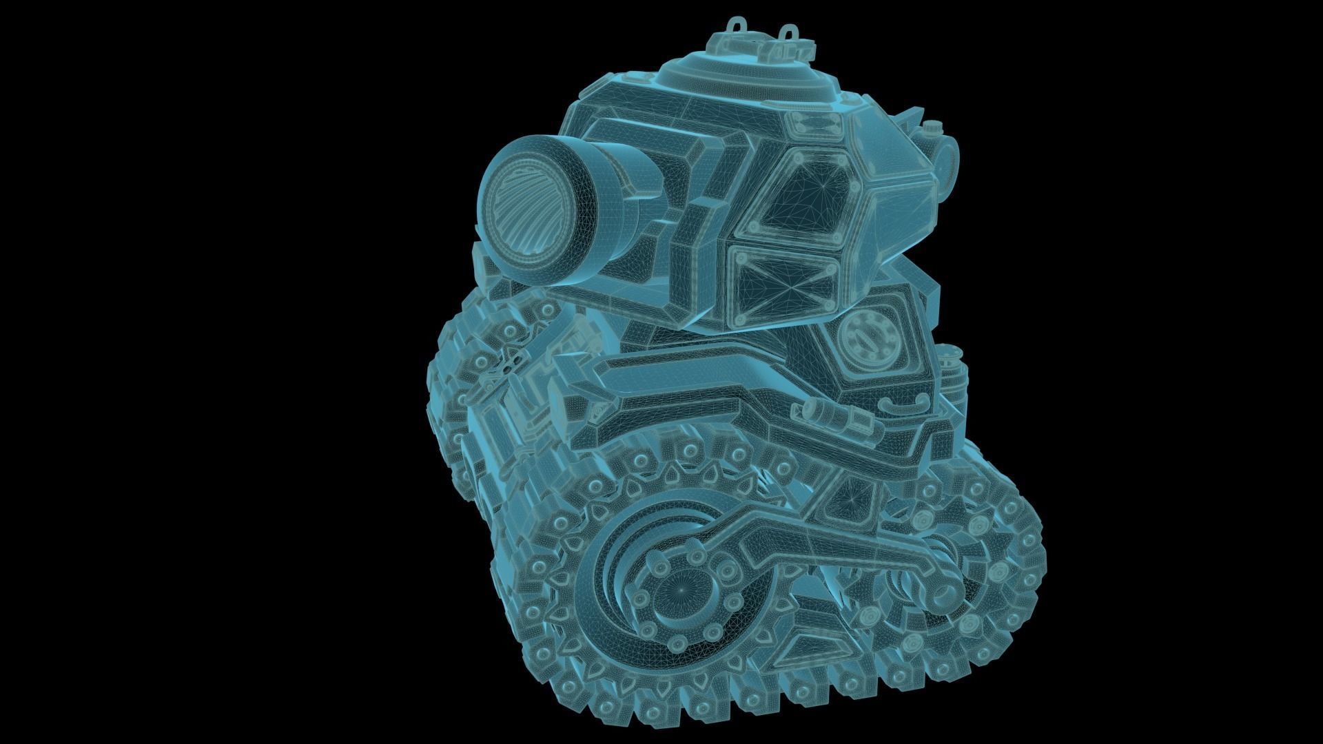 Hologram Shader V1 3D model_3