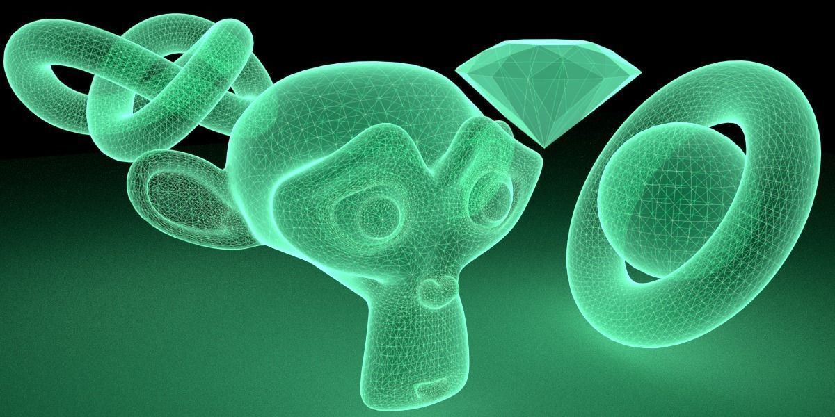 Hologram Shader V1 3D model_6