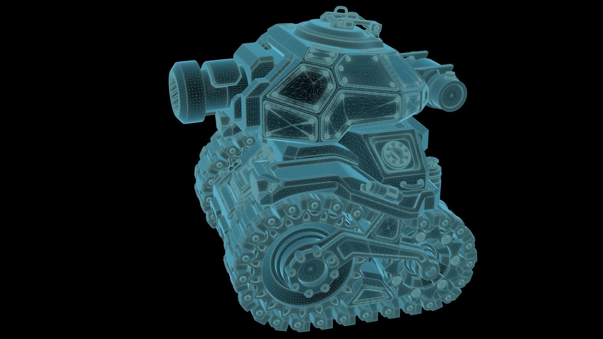 Hologram Shader V1 3D model_2