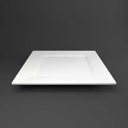Large Square Ceramic Plate