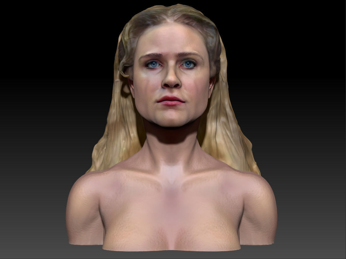 Dolores Abernathy Westworld 3d Print model Evan Rachel Wood 3D print model_17