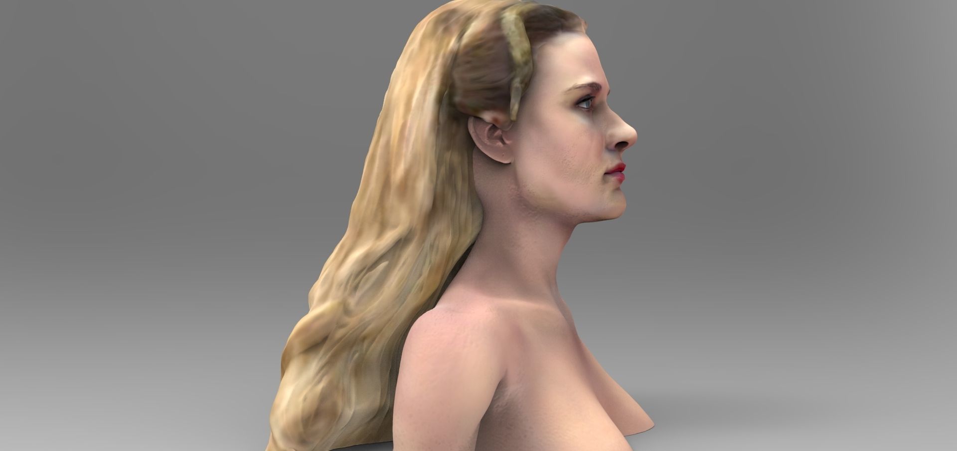 Dolores Abernathy Westworld 3d Print model Evan Rachel Wood 3D print model_26