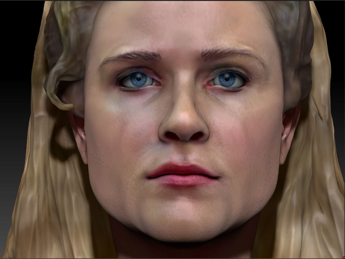 Dolores Abernathy Westworld 3d Print model Evan Rachel Wood 3D print model_23