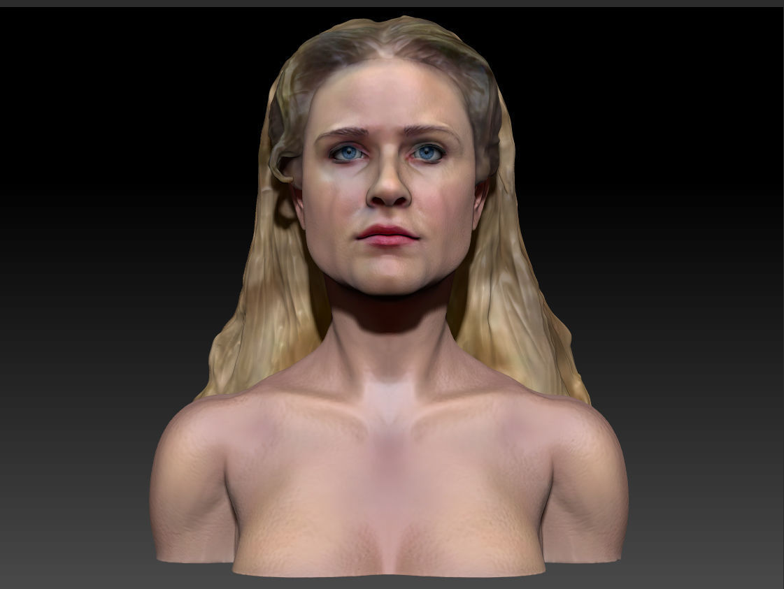 Dolores Abernathy Westworld 3d Print model Evan Rachel Wood 3D print model_24