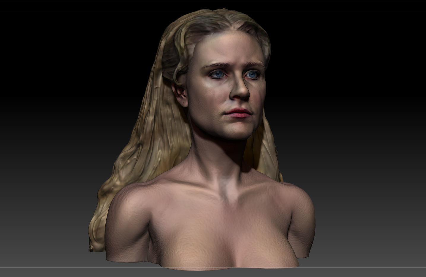 Dolores Abernathy Westworld 3d Print model Evan Rachel Wood 3D print model_11