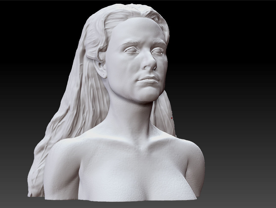 Dolores Abernathy Westworld 3d Print model Evan Rachel Wood 3D print model_30