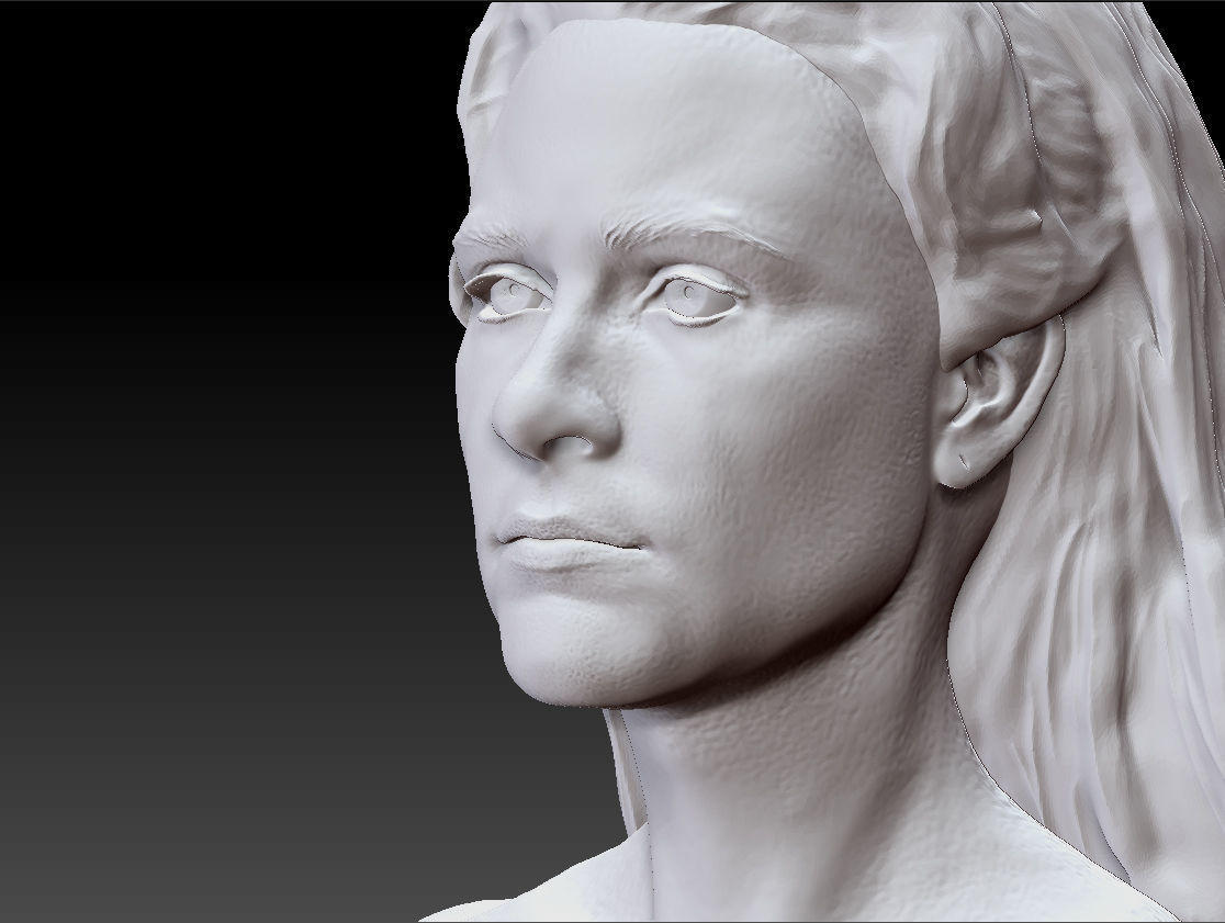 Dolores Abernathy Westworld 3d Print model Evan Rachel Wood 3D print model_31