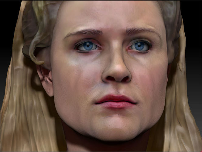 Dolores Abernathy Westworld 3d Print model Evan Rachel Wood 3D print model