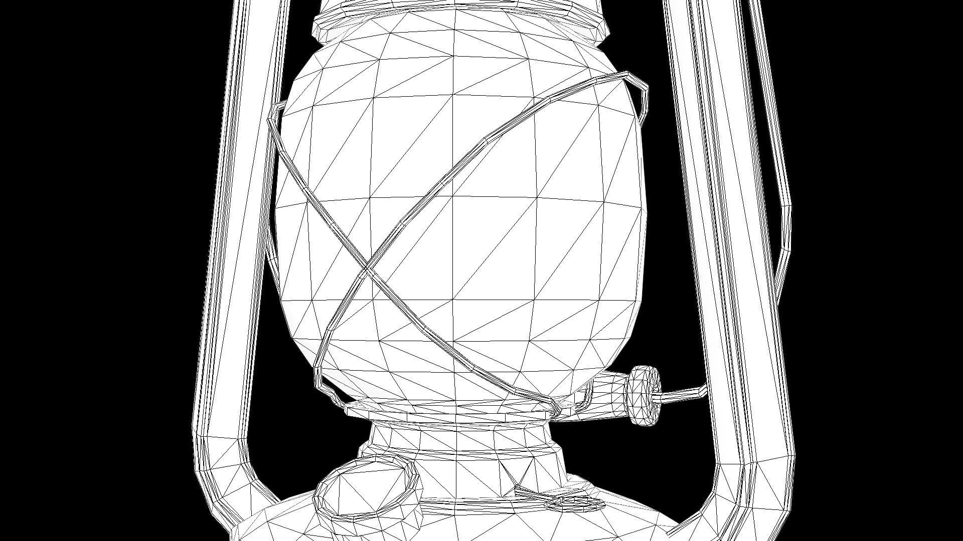 Oil Lanterns PBR Low-poly 3D model_8