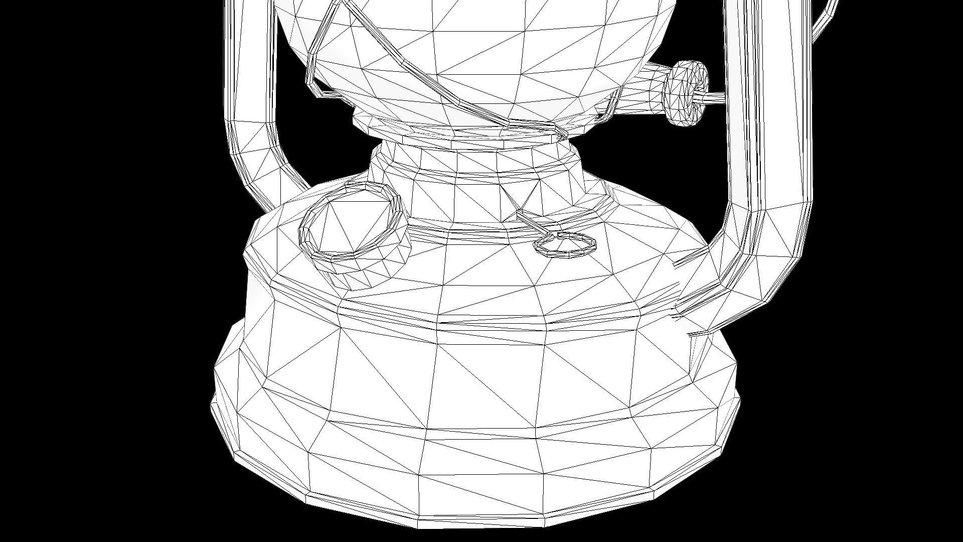 Oil Lanterns PBR Low-poly 3D model_11