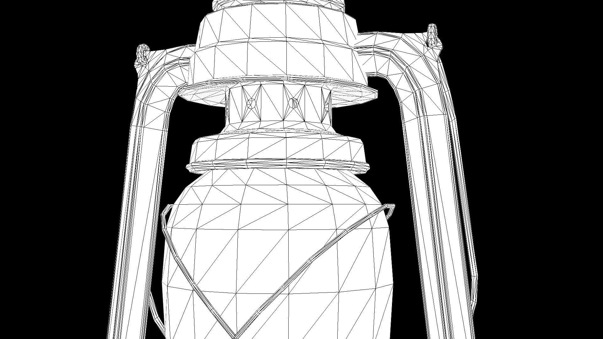 Oil Lanterns PBR Low-poly 3D model_7