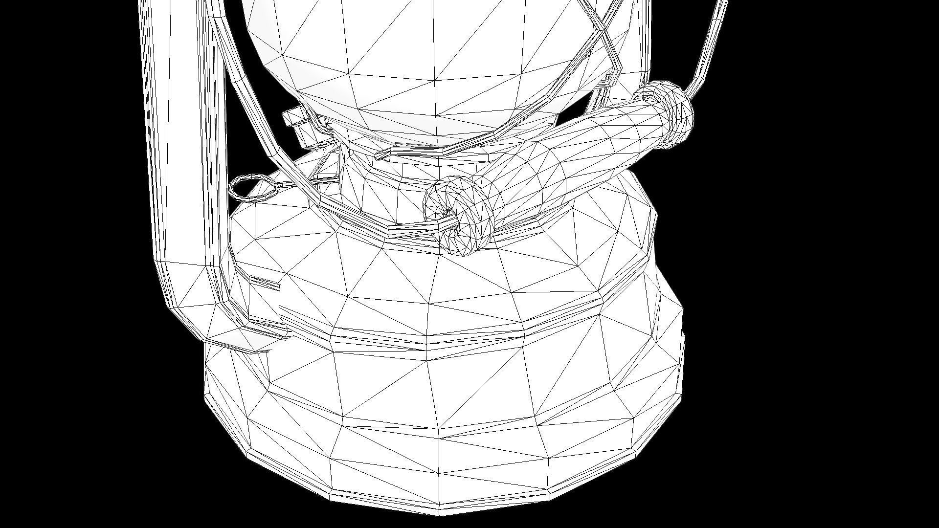 Oil Lanterns PBR Low-poly 3D model_10