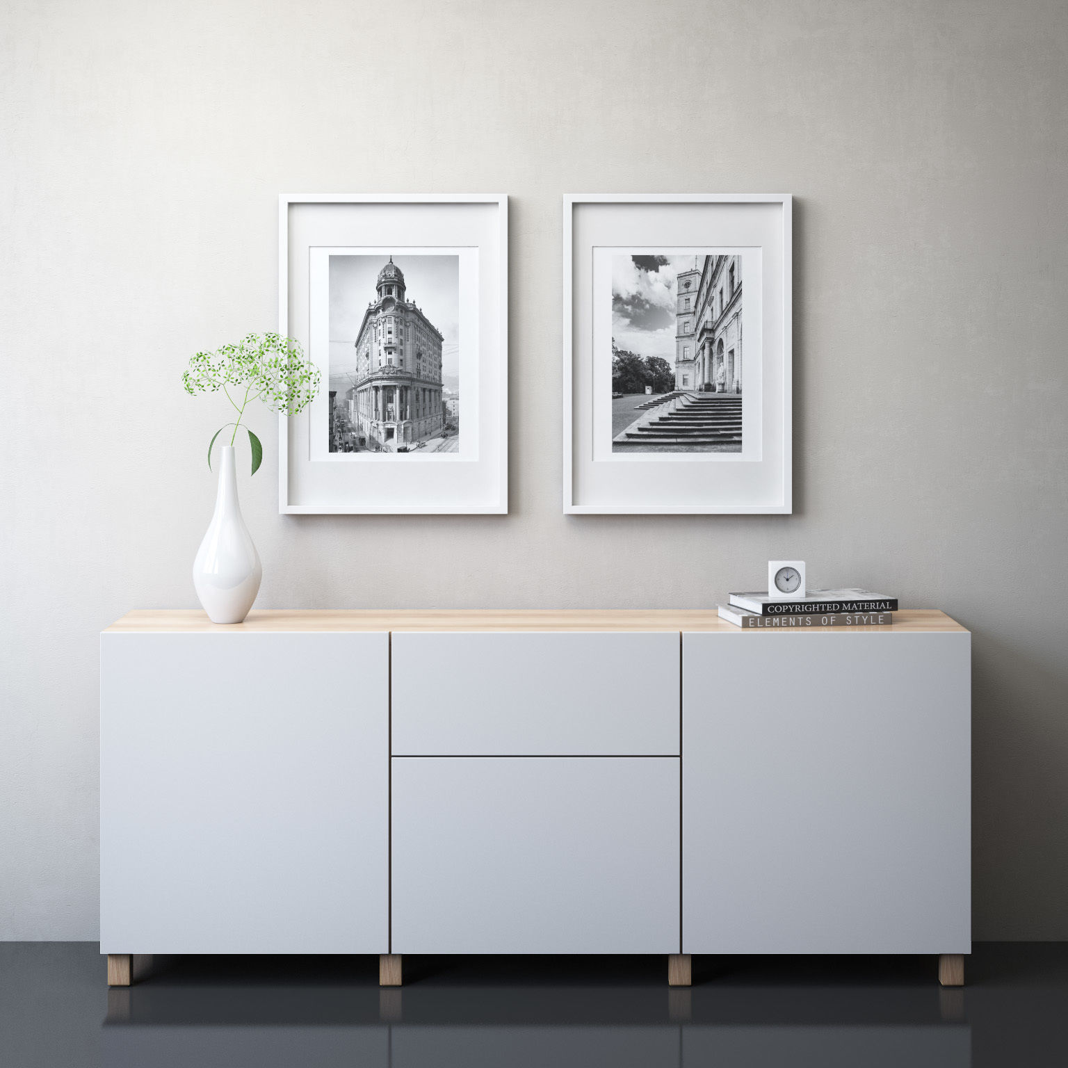 BESTA Storage combination 3D model_4