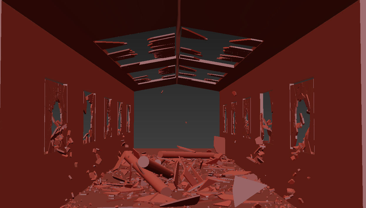 Breaking  glasses and Plates 3D model_5