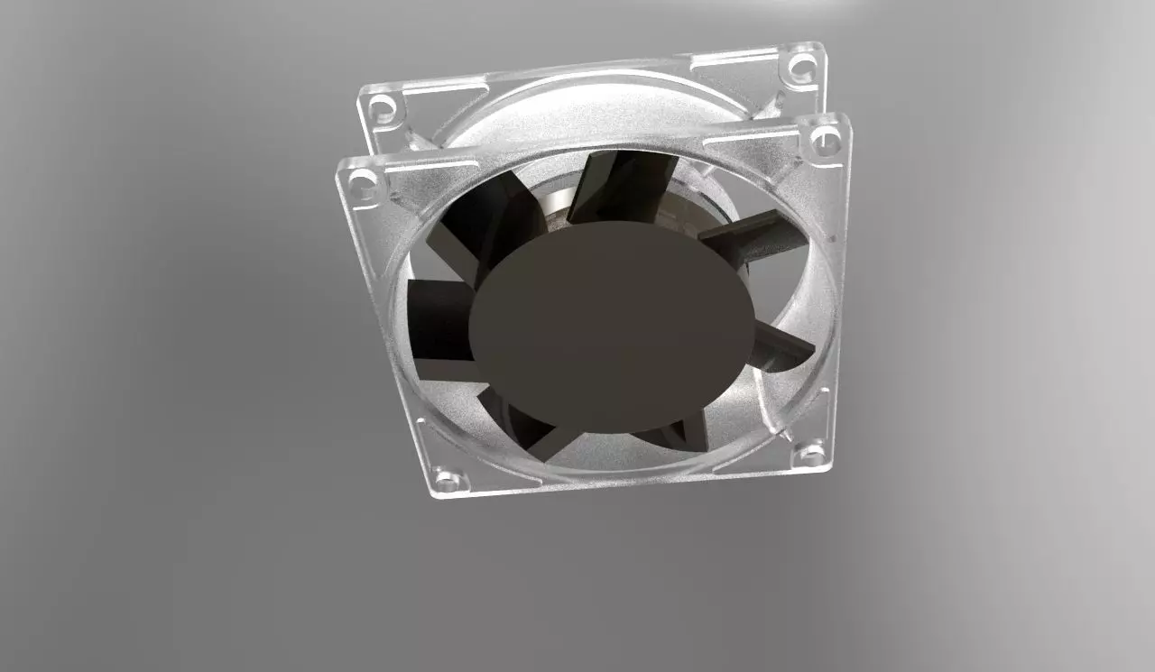 Fan Design  Free 3D model_0