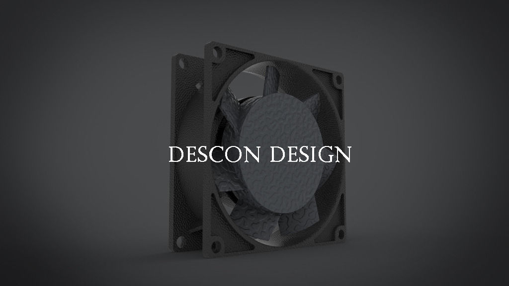 Fan Design  Free 3D model_2