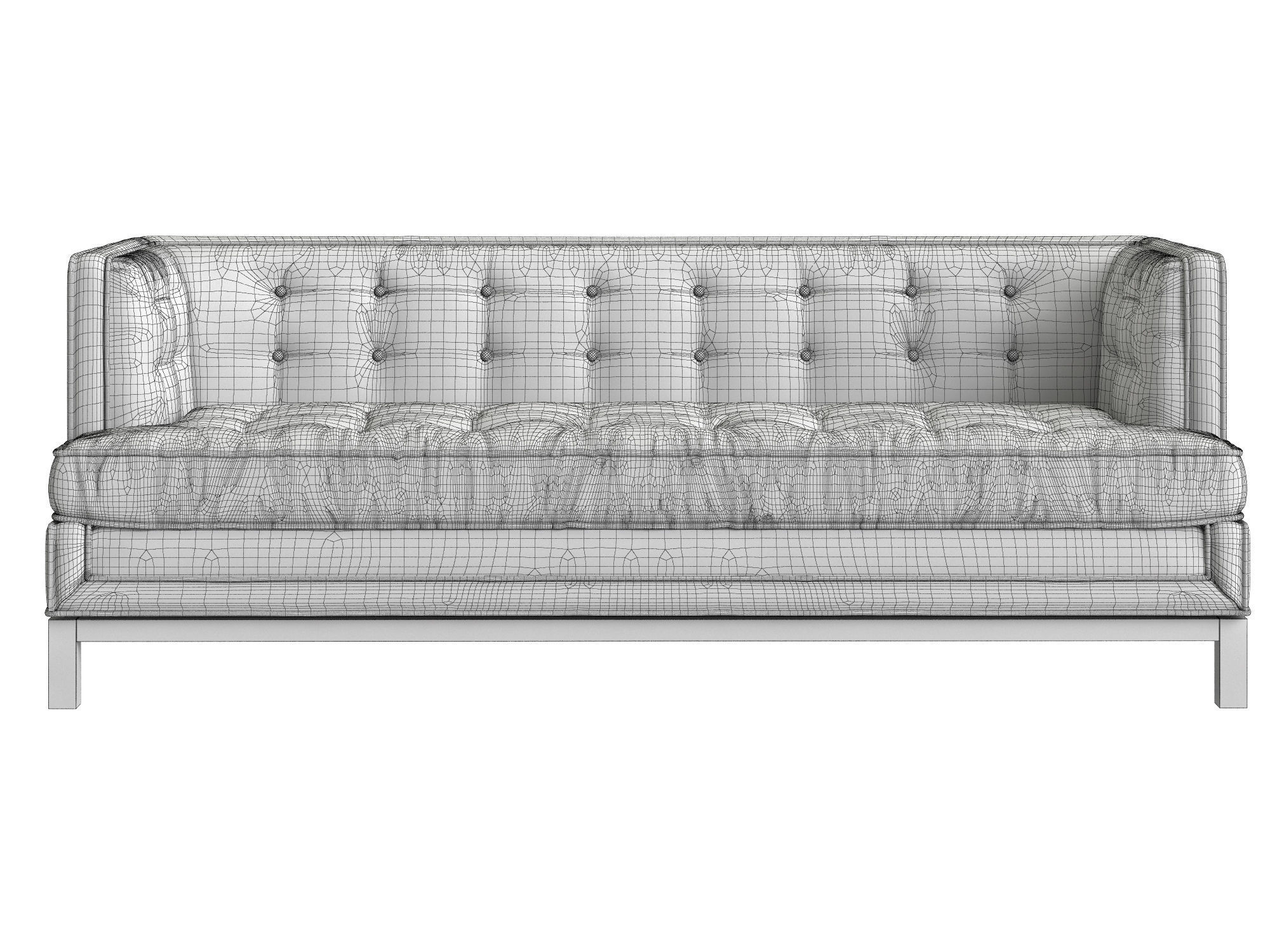 Jonathan Adler LAMPERT T-ARM SOFA 3D model_4