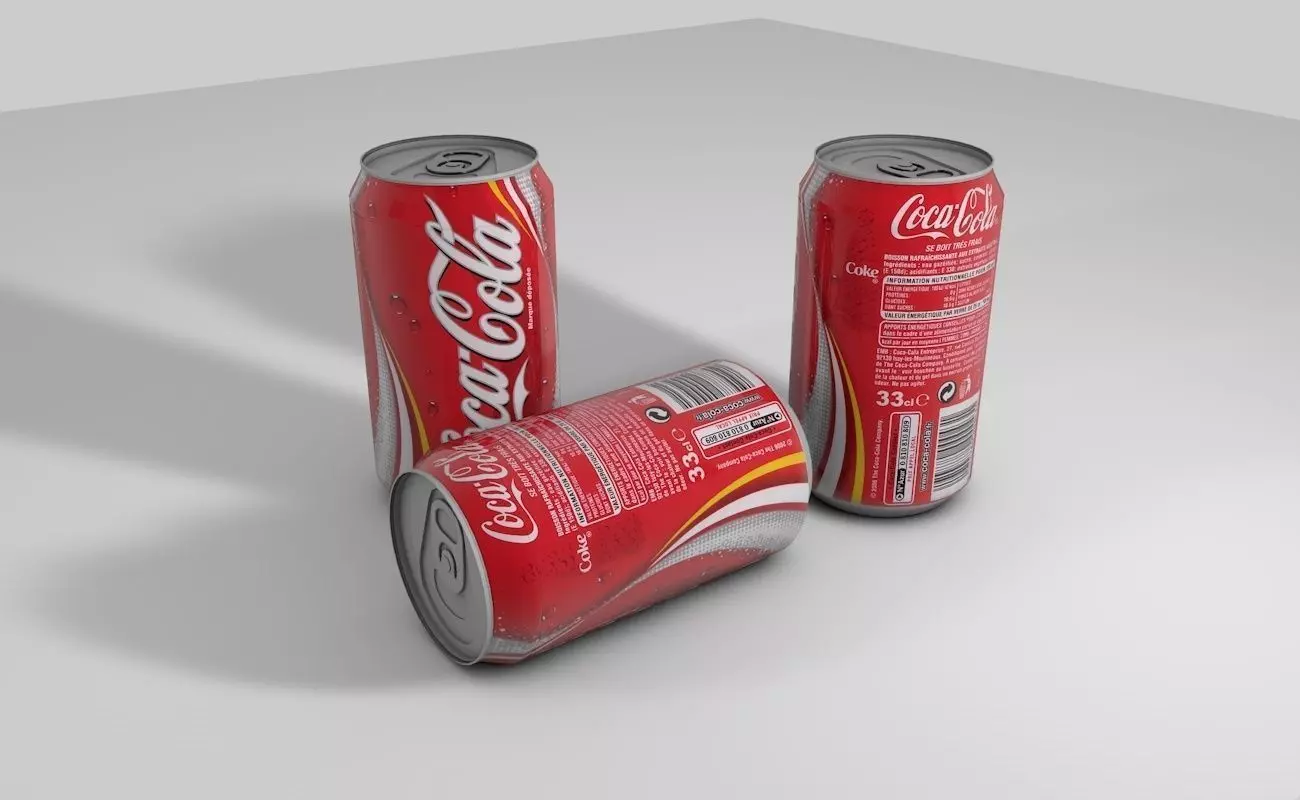 Can of Coca-Cola 3D model | CGTrader